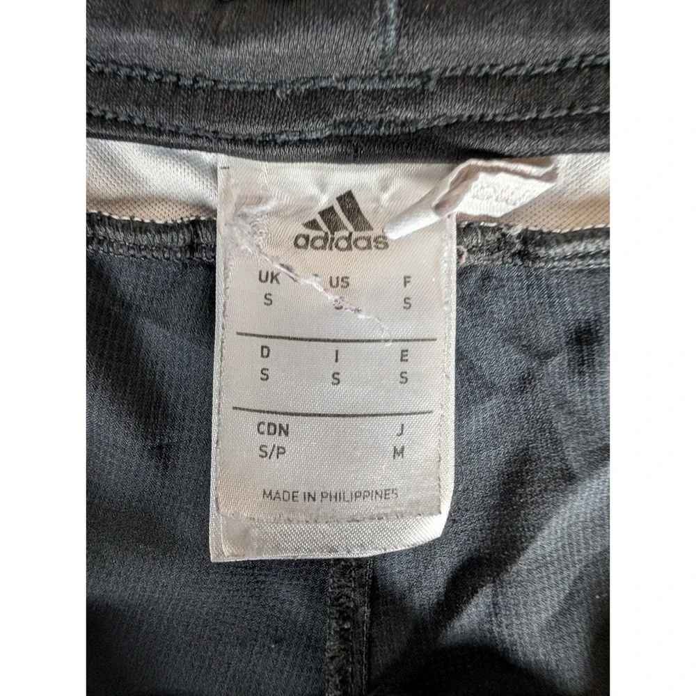 Adidas Adizero Mens Soccer Shorts Black White Striped Athletic Training S